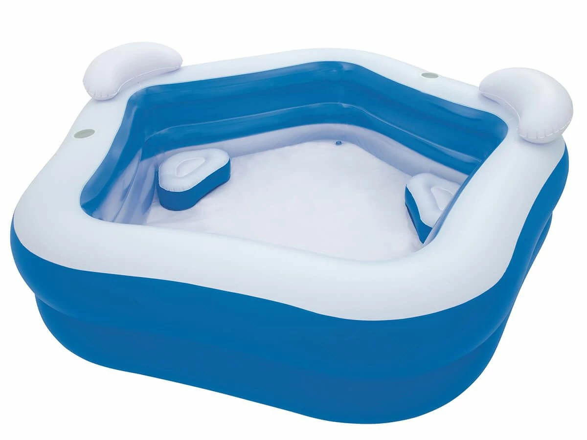 Bestway Zwembad Met Opblaasstoeltjes | Family Fun 6 Bestway Zwembad Met Opblaasstoeltjes | Family Fun - Afbeelding 6