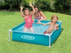 Intex Kinderzwembad Met Frame - Blauw -NL Zwembad Verkoop 57173 inuse 2014 300