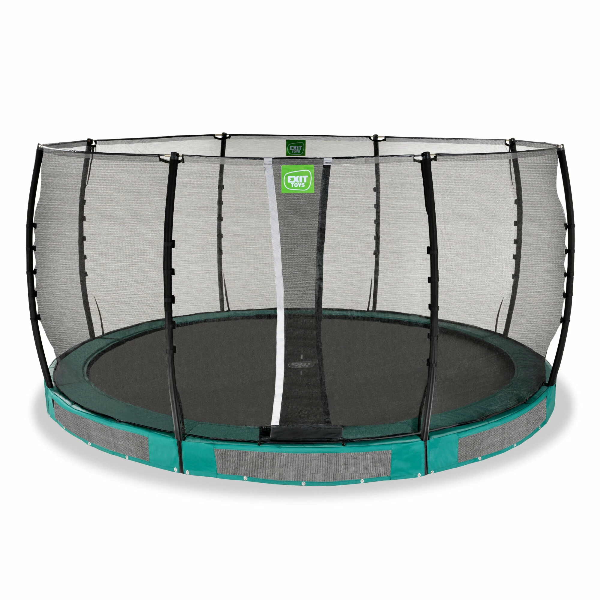 EXIT TOYS EXIT Allure Classic Inground Trampoline ø427cm - Groen 2 EXIT TOYS EXIT Allure Classic Inground Trampoline ø427cm - Groen - Afbeelding 2