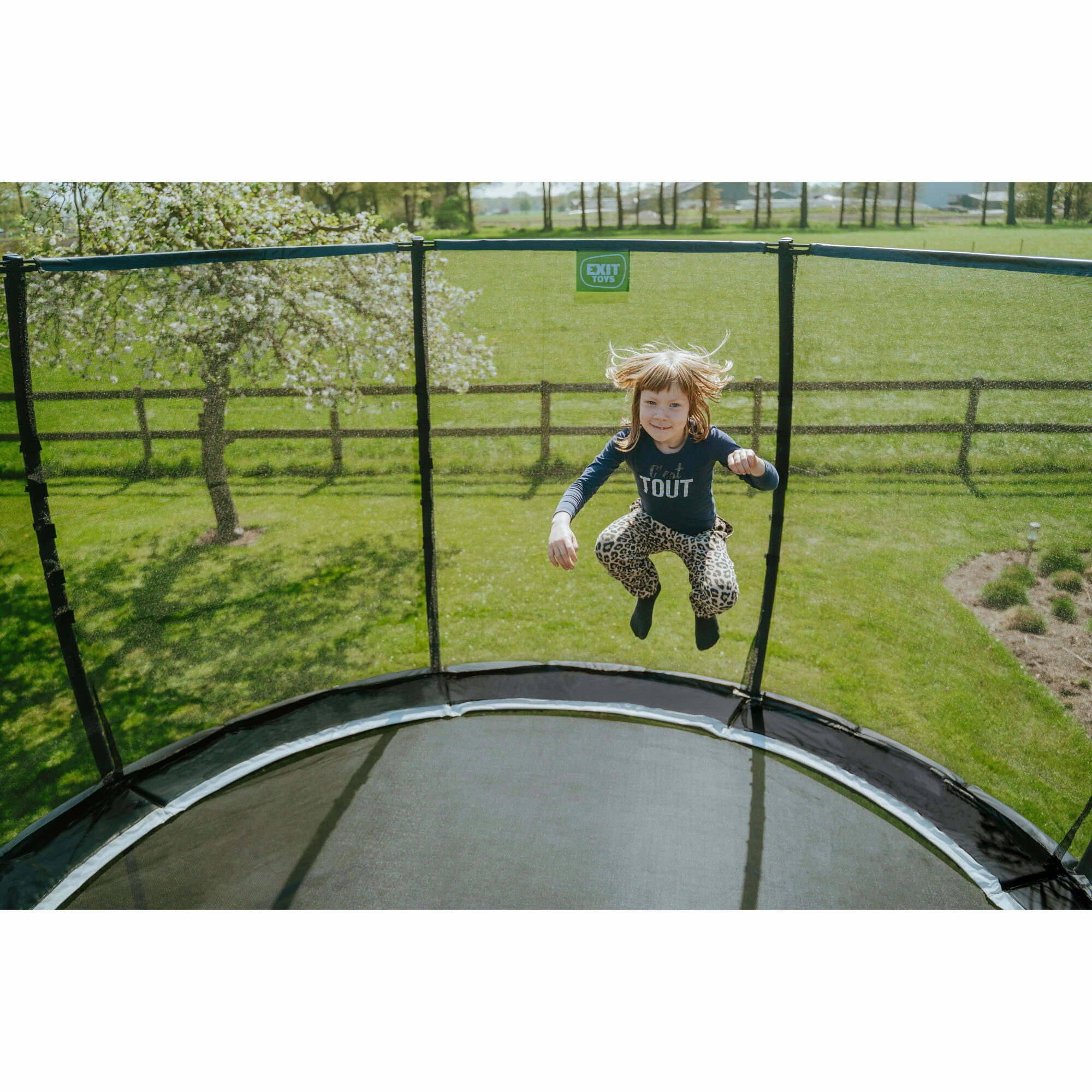 EXIT TOYS EXIT Allure Premium Trampoline ø366cm - Groen 8 EXIT TOYS EXIT Allure Premium Trampoline ø366cm - Groen - Afbeelding 8