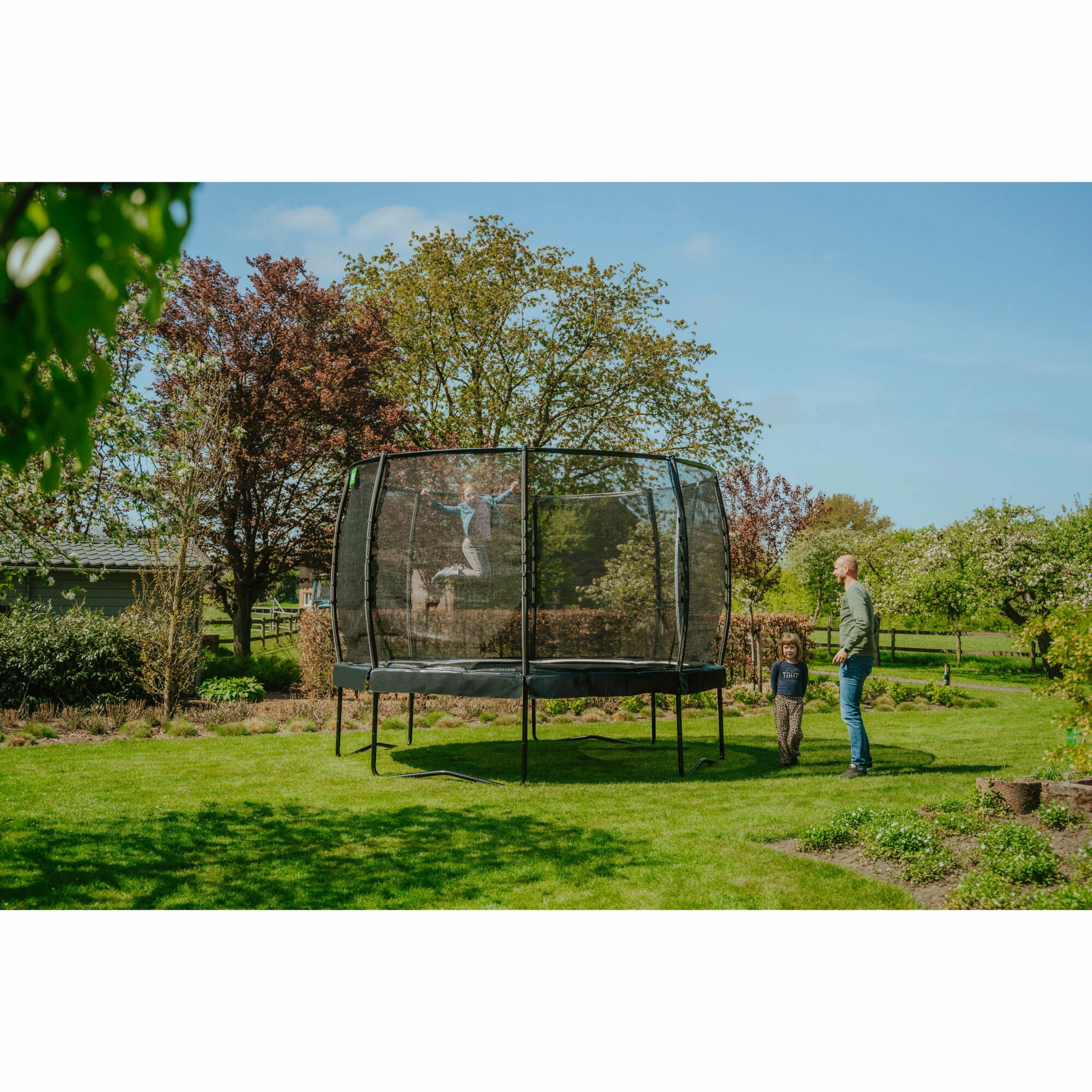 EXIT TOYS EXIT Allure Premium Trampoline ø366cm - Groen 9 EXIT TOYS EXIT Allure Premium Trampoline ø366cm - Groen - Afbeelding 9