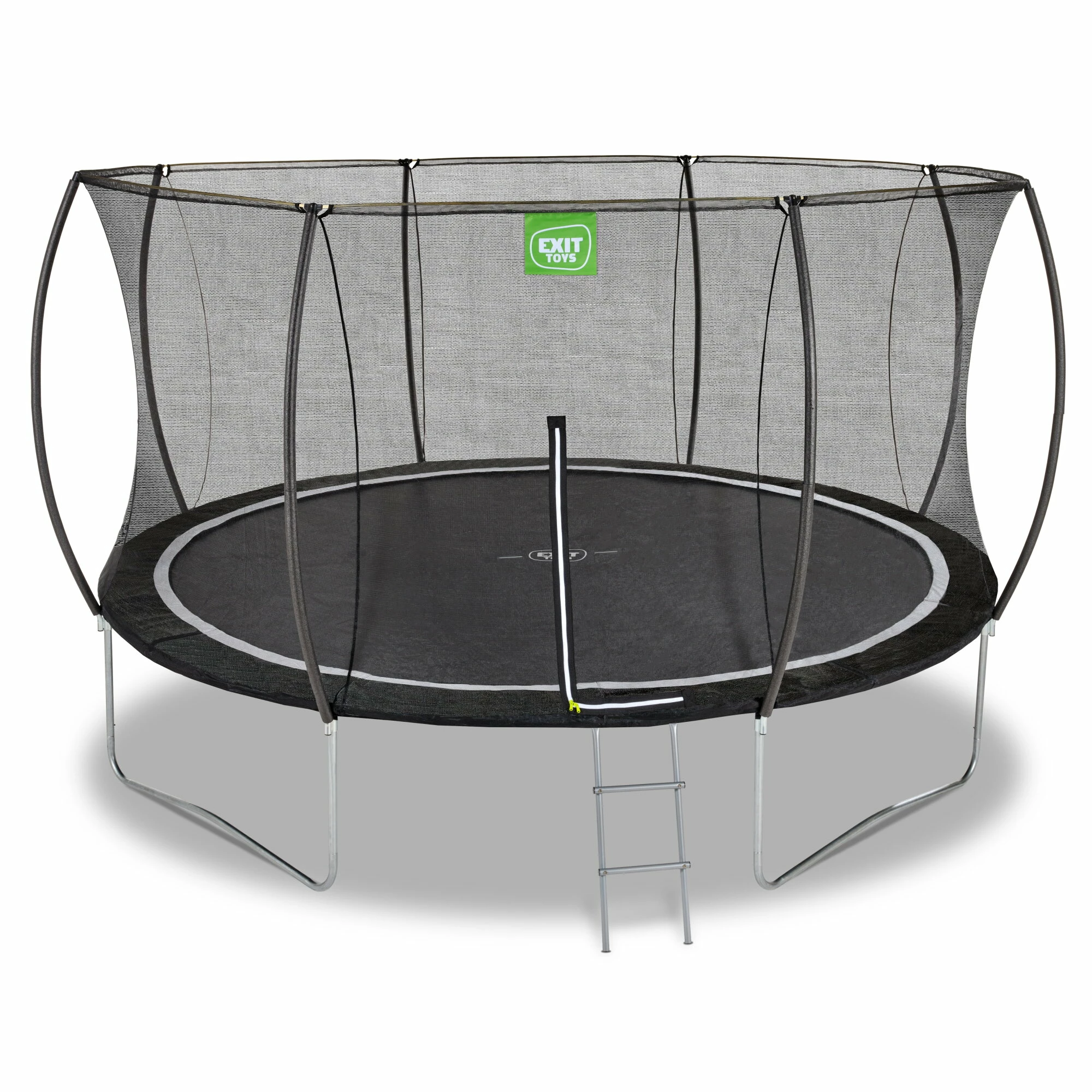 EXIT TOYS EXIT Black Edition Trampoline ø427cm - Zwart 2 EXIT TOYS EXIT Black Edition Trampoline ø427cm - Zwart - Afbeelding 2