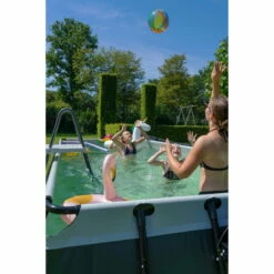 EXIT TOYS EXIT Black Leather Zwembad 540x250x122cm Met Zandfilterpomp - Zwart -NL Zwembad Verkoop exit black leather zwembad 540x250x122cm met zandfilterpomp zwart 9