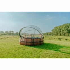 EXIT TOYS EXIT Black Leather Zwembad ø427x122cm Met Zandfilterpomp En Overkapping - Zwart -NL Zwembad Verkoop exit black leather zwembad o427x122cm met zandfilterpomp en overkapping zwart 11