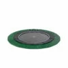 EXIT TOYS EXIT Dynamic Groundlevel Trampoline ø305cm Met Freezone Veiligheidstegels - Zwart