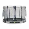 EXIT TOYS EXIT Elegant Inground Trampoline ø305cm Met Economy Veiligheidsnet - Grijs