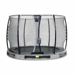EXIT TOYS EXIT Elegant Inground Trampoline ø305cm Met Economy Veiligheidsnet - Grijs