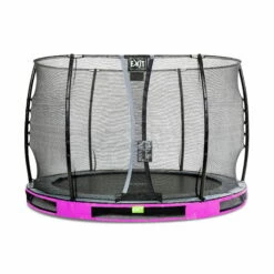 EXIT TOYS EXIT Elegant Inground Trampoline ø305cm Met Economy Veiligheidsnet - Paars