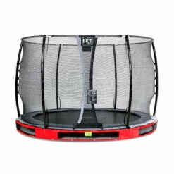 EXIT TOYS EXIT Elegant Inground Trampoline ø305cm Met Economy Veiligheidsnet - Rood