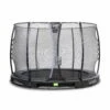 EXIT TOYS EXIT Elegant Inground Trampoline ø305cm Met Economy Veiligheidsnet - Zwart