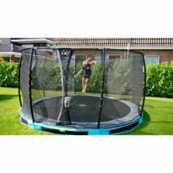 EXIT TOYS EXIT Elegant Inground Trampoline ø366cm Met Economy Veiligheidsnet - Blauw 23 EXIT TOYS EXIT Elegant Inground Trampoline ø366cm Met Economy Veiligheidsnet - Blauw -NL Zwembad Verkoop exit elegant inground trampoline o366cm met economy veiligheidsnet blauw 11