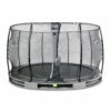 EXIT TOYS EXIT Elegant Inground Trampoline ø366cm Met Economy Veiligheidsnet - Grijs