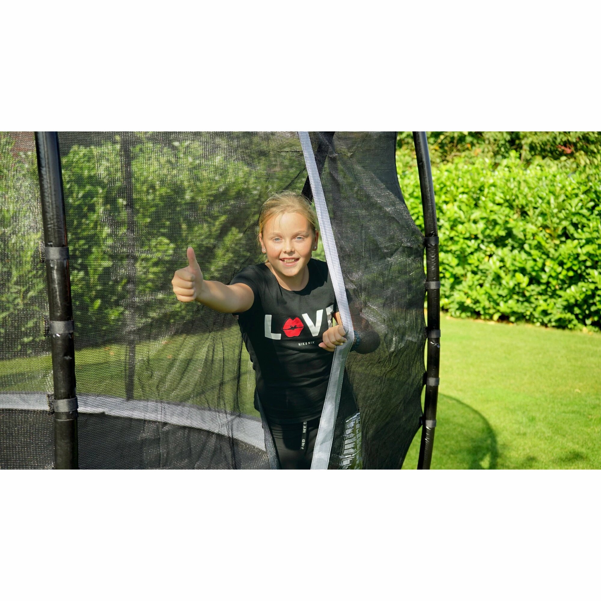 EXIT TOYS EXIT Elegant Inground Trampoline ø366cm Met Economy Veiligheidsnet - Groen 12 EXIT TOYS EXIT Elegant Inground Trampoline ø366cm Met Economy Veiligheidsnet - Groen - Afbeelding 12