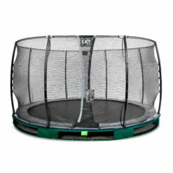 EXIT TOYS EXIT Elegant Inground Trampoline ø366cm Met Economy Veiligheidsnet - Groen