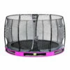 EXIT TOYS EXIT Elegant Inground Trampoline ø366cm Met Economy Veiligheidsnet - Paars