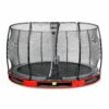 EXIT TOYS EXIT Elegant Inground Trampoline ø366cm Met Economy Veiligheidsnet - Rood