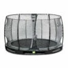 EXIT TOYS EXIT Elegant Inground Trampoline ø366cm Met Economy Veiligheidsnet - Zwart
