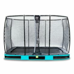 EXIT TOYS EXIT Elegant Premium Inground Trampoline 244x427cm Met Deluxe Veiligheidsnet - Blauw