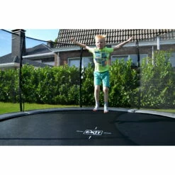 EXIT TOYS EXIT Elegant Premium Inground Trampoline ø305cm Met Deluxe Veiligheidsnet - Blauw -NL Zwembad Verkoop exit elegant premium inground trampoline o305cm met deluxe veiligheidsnet blauw 11