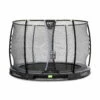 EXIT TOYS EXIT Elegant Premium Inground Trampoline ø305cm Met Deluxe Veiligheidsnet - Zwart