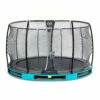 EXIT TOYS EXIT Elegant Premium Inground Trampoline ø366cm Met Deluxe Veiligheidsnet - Blauw