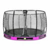 EXIT TOYS EXIT Elegant Premium Inground Trampoline ø366cm Met Deluxe Veiligheidsnet - Paars
