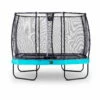 EXIT TOYS EXIT Elegant Premium Trampoline 214x366cm Met Deluxe Veiligheidsnet - Blauw