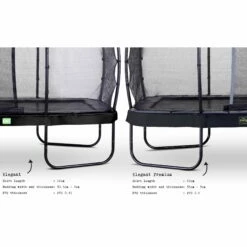 EXIT TOYS EXIT Elegant Premium Trampoline 214x366cm Met Deluxe Veiligheidsnet - Zwart 16 EXIT TOYS EXIT Elegant Premium Trampoline 214x366cm Met Deluxe Veiligheidsnet - Zwart -NL Zwembad Verkoop exit elegant premium trampoline 214x366cm met deluxe veiligheidsnet zwart 3