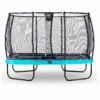 EXIT TOYS EXIT Elegant Premium Trampoline 244x427cm Met Deluxe Veiligheidsnet - Blauw