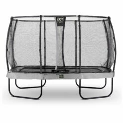 EXIT TOYS EXIT Elegant Premium Trampoline 244x427cm Met Deluxe Veiligheidsnet - Grijs