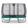 EXIT TOYS EXIT Elegant Premium Trampoline 244x427cm Met Deluxe Veiligheidsnet - Groen
