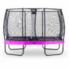 EXIT TOYS EXIT Elegant Premium Trampoline 244x427cm Met Deluxe Veiligheidsnet - Paars