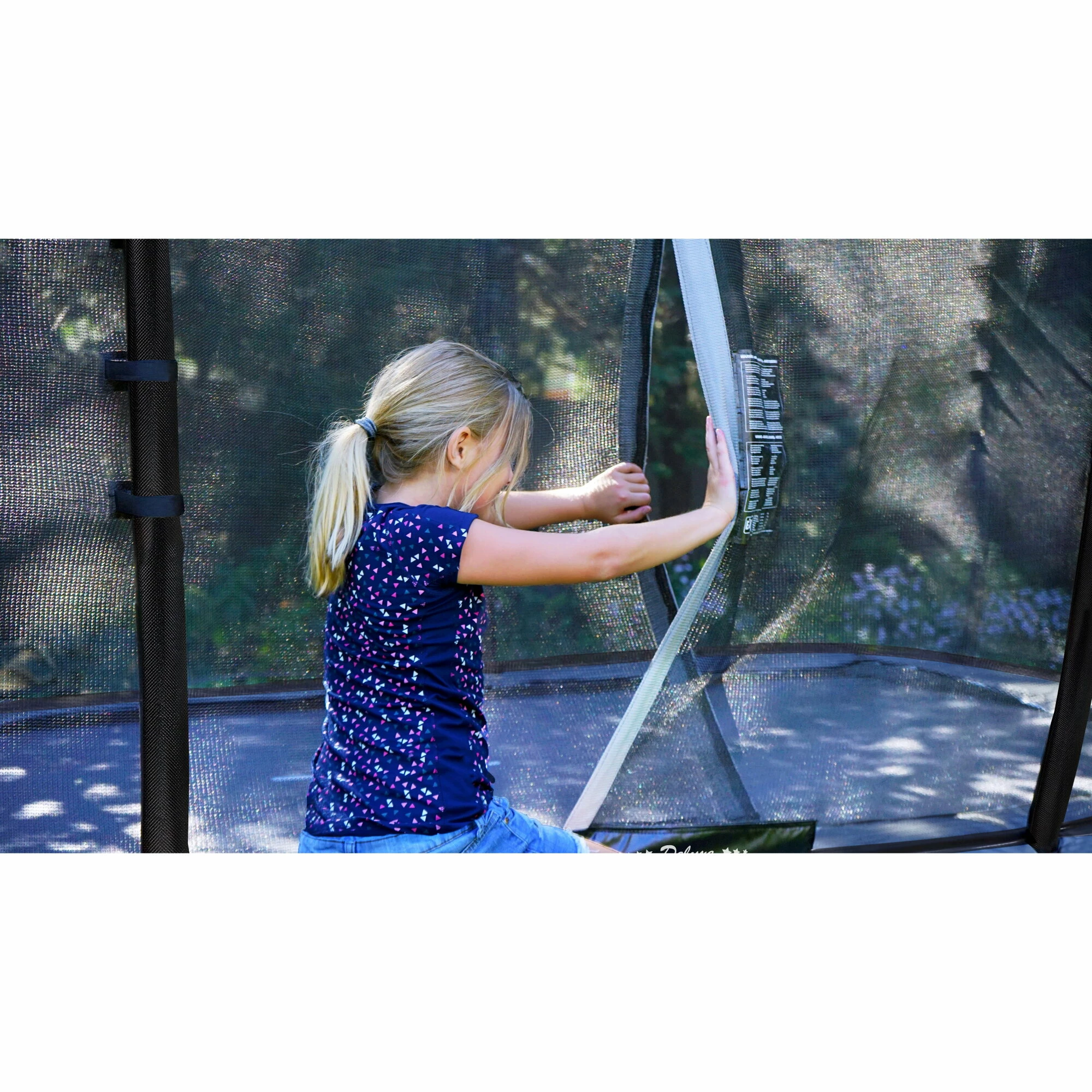 EXIT TOYS EXIT Elegant Premium Trampoline 244x427cm Met Deluxe Veiligheidsnet - Paars 13 EXIT TOYS EXIT Elegant Premium Trampoline 244x427cm Met Deluxe Veiligheidsnet - Paars - Afbeelding 13