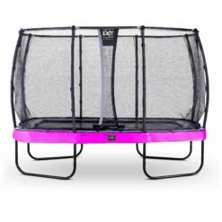EXIT TOYS EXIT Elegant Premium Trampoline 244x427cm Met Deluxe Veiligheidsnet - Paars