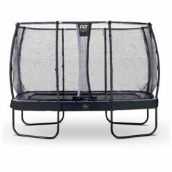 EXIT TOYS EXIT Elegant Premium Trampoline 244x427cm Met Deluxe Veiligheidsnet - Zwart