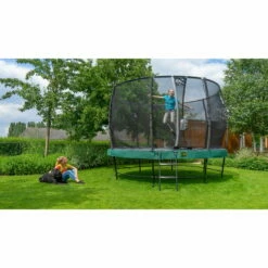 EXIT TOYS EXIT Elegant Premium Trampoline ø253cm Met Deluxe Veiligheidsnet - Groen -NL Zwembad Verkoop exit elegant premium trampoline o253cm met deluxe veiligheidsnet groen 13