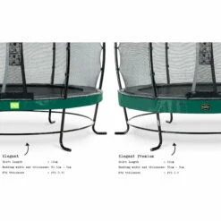 EXIT TOYS EXIT Elegant Premium Trampoline ø305cm Met Deluxe Veiligheidsnet - Groen -NL Zwembad Verkoop exit elegant premium trampoline o305cm met deluxe veiligheidsnet groen 4