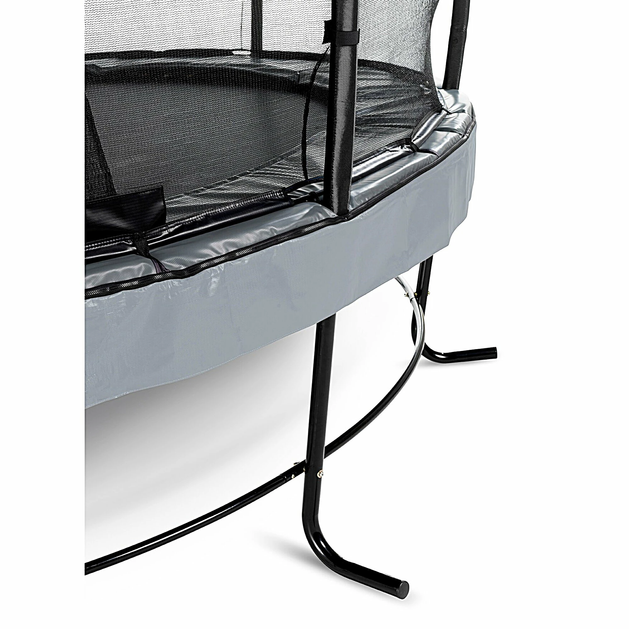 EXIT TOYS EXIT Elegant Premium Trampoline ø366cm Met Deluxe Veiligheidsnet - Grijs 3 EXIT TOYS EXIT Elegant Premium Trampoline ø366cm Met Deluxe Veiligheidsnet - Grijs - Afbeelding 3