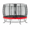 EXIT TOYS EXIT Elegant Premium Trampoline ø366cm Met Deluxe Veiligheidsnet - Rood