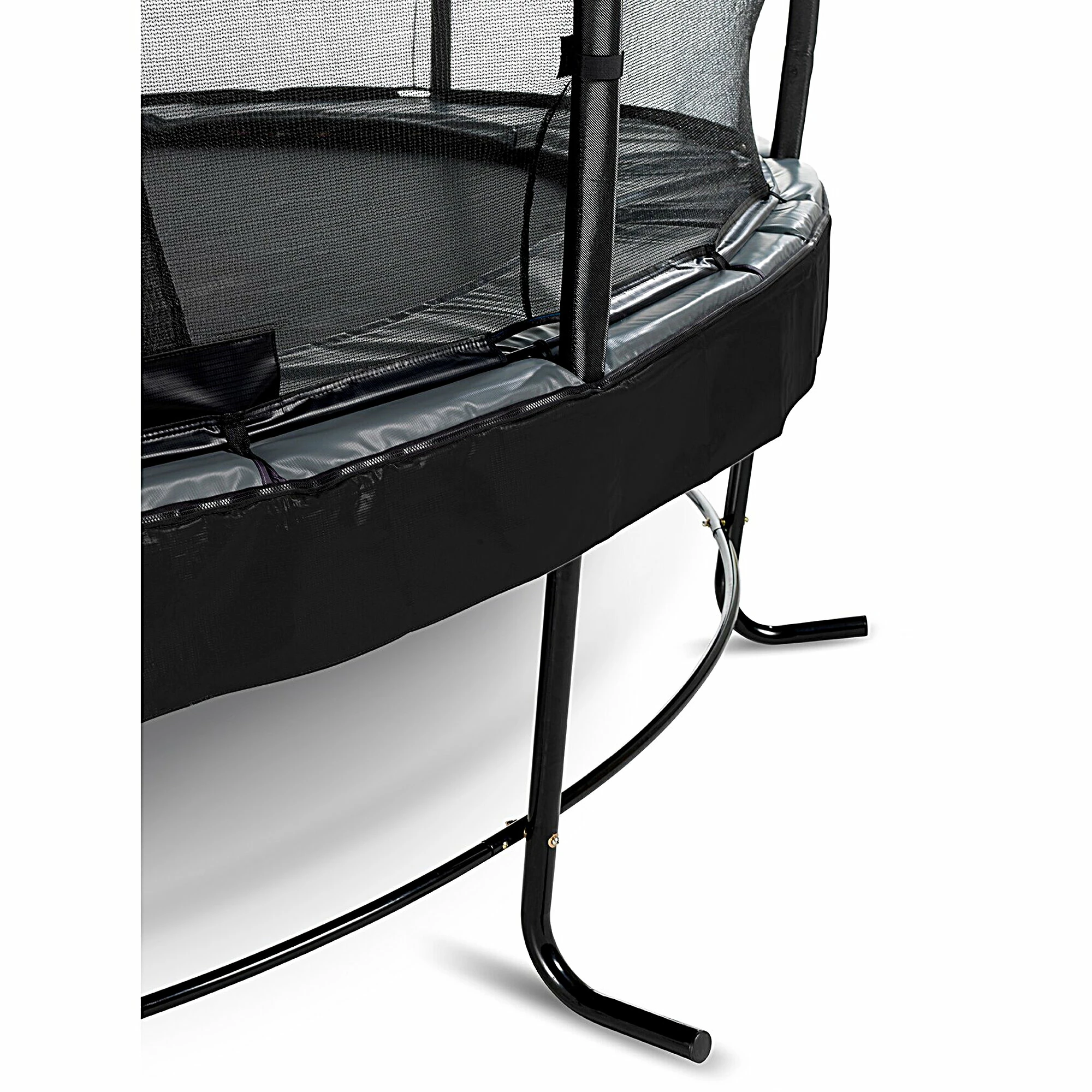 EXIT TOYS EXIT Elegant Premium Trampoline ø366cm Met Deluxe Veiligheidsnet - Zwart 3 EXIT TOYS EXIT Elegant Premium Trampoline ø366cm Met Deluxe Veiligheidsnet - Zwart - Afbeelding 3