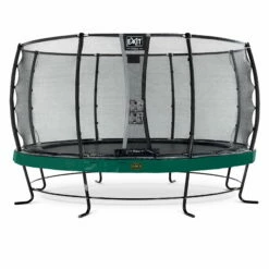 EXIT TOYS EXIT Elegant Premium Trampoline ø427cm Met Deluxe Veiligheidsnet - Groen
