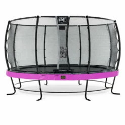 EXIT TOYS EXIT Elegant Premium Trampoline ø427cm Met Deluxe Veiligheidsnet - Paars