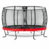 EXIT TOYS EXIT Elegant Premium Trampoline ø427cm Met Deluxe Veiligheidsnet - Rood