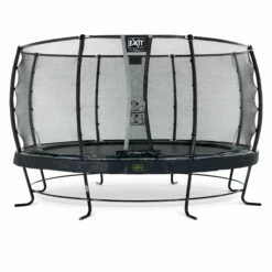 EXIT TOYS EXIT Elegant Premium Trampoline ø427cm Met Deluxe Veiligheidsnet - Zwart