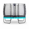 EXIT TOYS EXIT Elegant Trampoline 214x366cm Met Economy Veiligheidsnet - Blauw