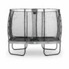 EXIT TOYS EXIT Elegant Trampoline 214x366cm Met Economy Veiligheidsnet - Grijs