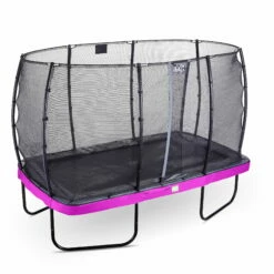 EXIT TOYS EXIT Elegant Trampoline 214x366cm Met Economy Veiligheidsnet - Paars -NL Zwembad Verkoop exit elegant trampoline 214x366cm met economy veiligheidsnet paars 1