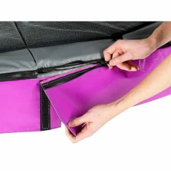 EXIT TOYS EXIT Elegant Trampoline 214x366cm Met Economy Veiligheidsnet - Paars -NL Zwembad Verkoop exit elegant trampoline 214x366cm met economy veiligheidsnet paars 2