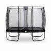 EXIT TOYS EXIT Elegant Trampoline 214x366cm Met Economy Veiligheidsnet - Zwart