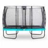 EXIT TOYS EXIT Elegant Trampoline 244x427cm Met Economy Veiligheidsnet - Blauw